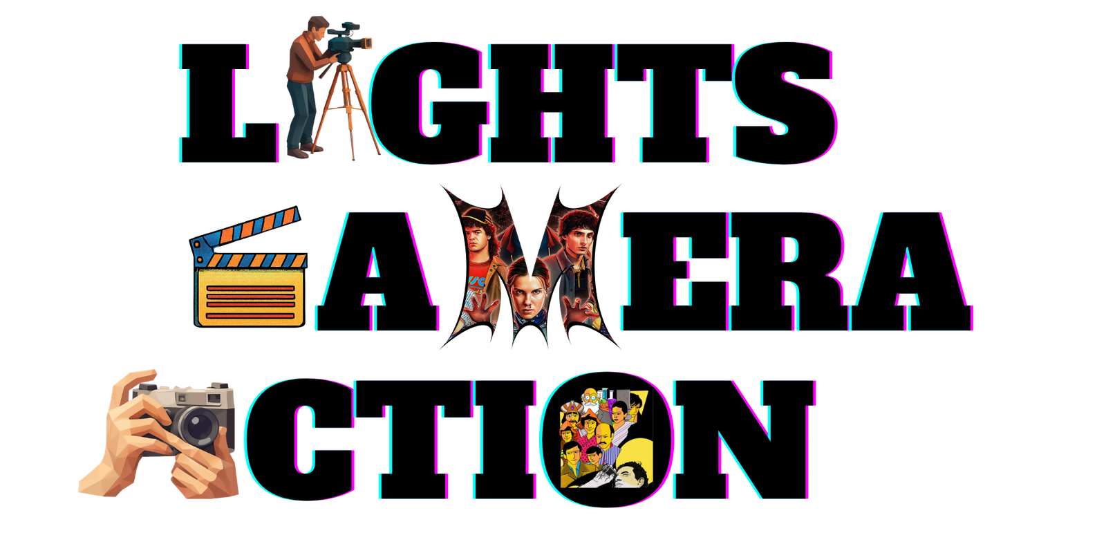 lights , camera, action